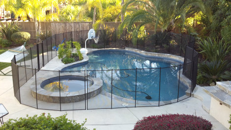 Pool Fence Isolation Barrier